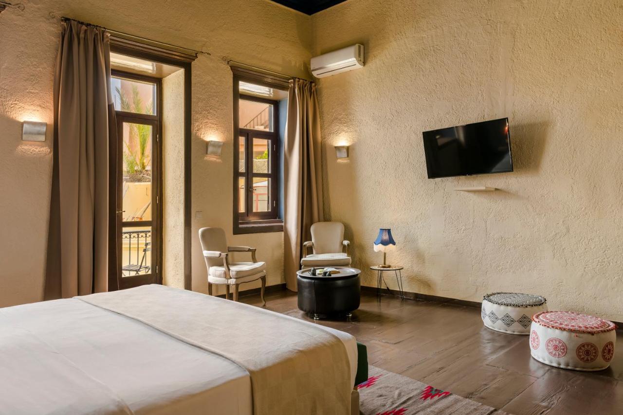Alcanea Boutique Hotel Hriszí Aktí Haniá Kültér fotó