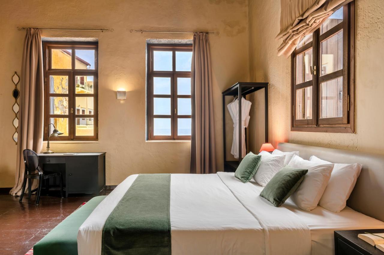 Alcanea Boutique Hotel Hriszí Aktí Haniá Kültér fotó
