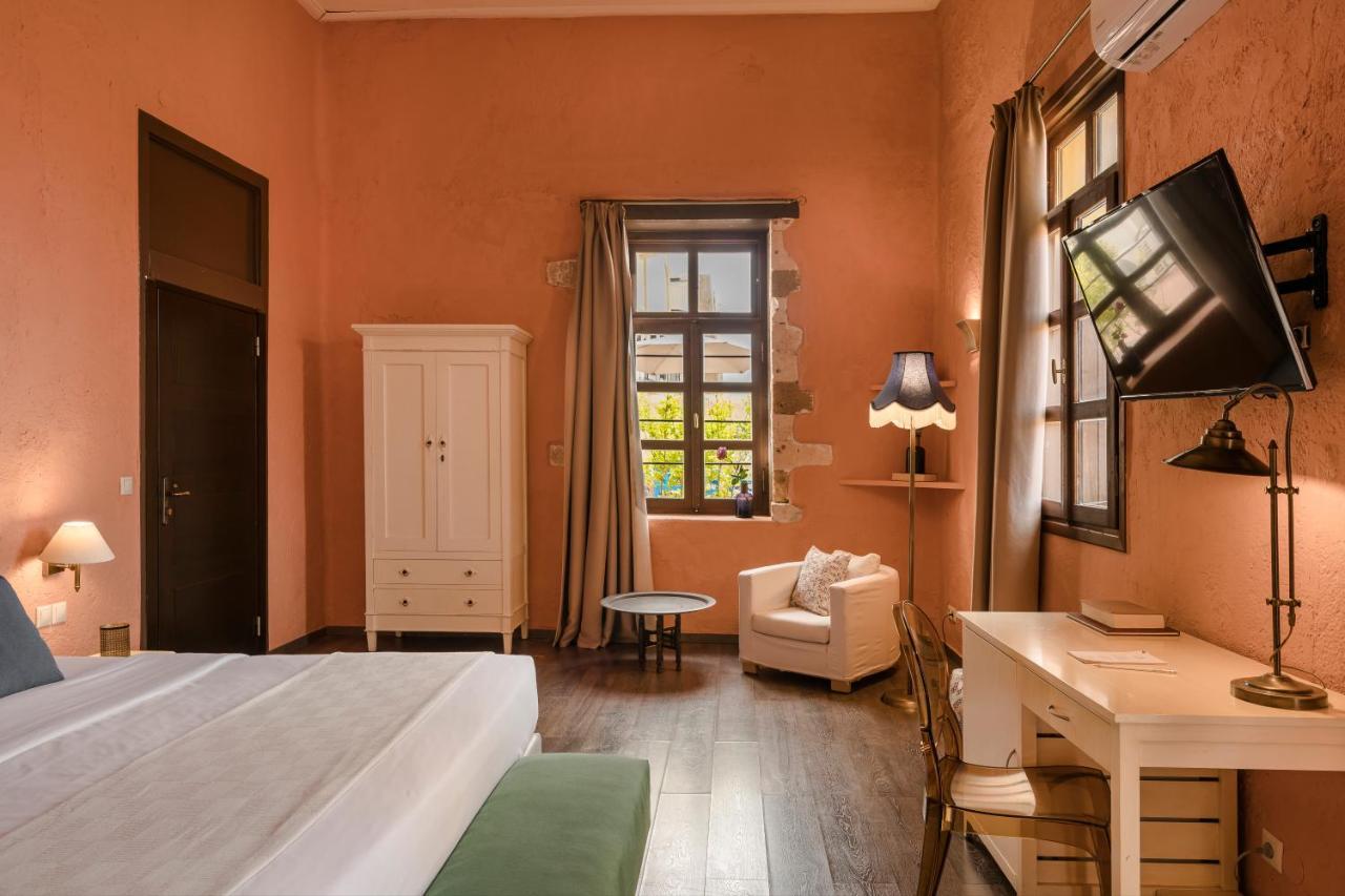 Alcanea Boutique Hotel Hriszí Aktí Haniá Kültér fotó