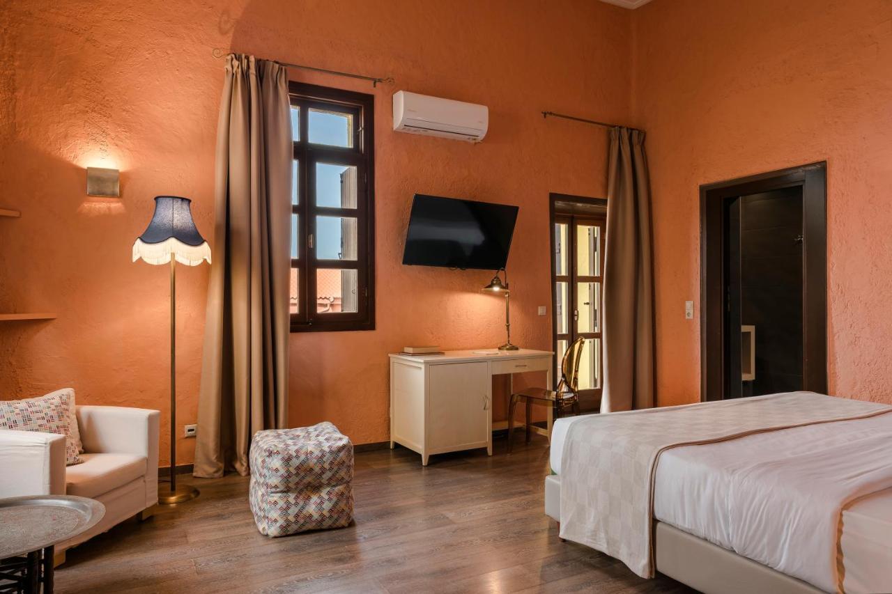 Alcanea Boutique Hotel Hriszí Aktí Haniá Kültér fotó