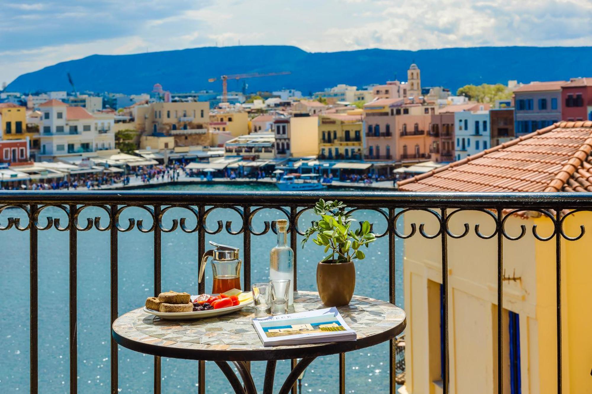 Alcanea Boutique Hotel Hriszí Aktí Haniá Kültér fotó